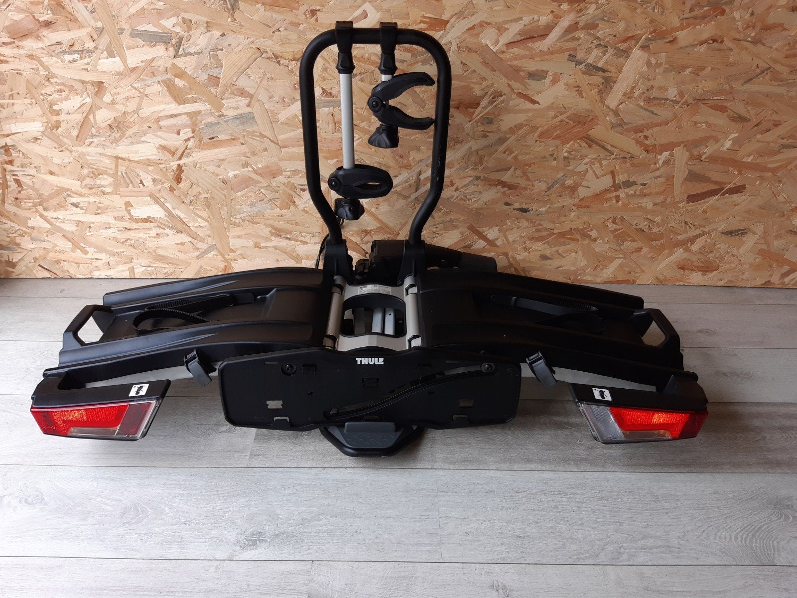 fietsendrager thule easyfold XT2 933 oprijgoot + opberghoes, Auto diversen, Ophalen of Verzenden