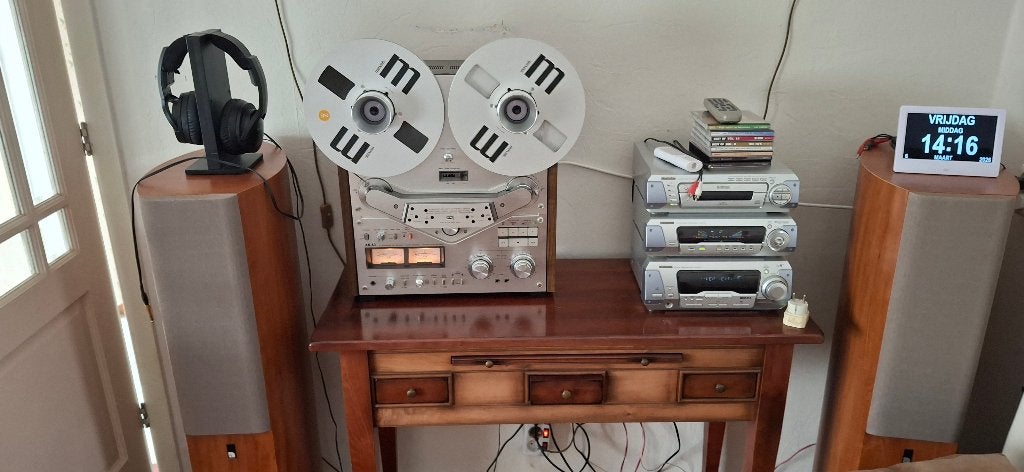 Akai bandrecorder GX635D, Audio, Tv en Foto, Bandrecorders, Ophalen of Verzenden, Bandrecorder