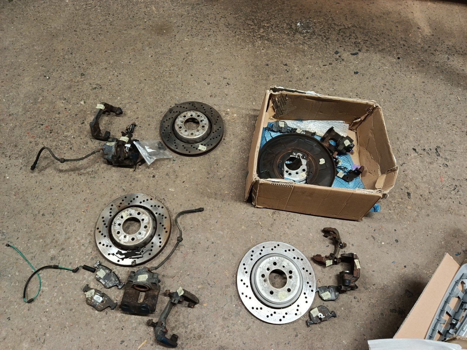 Bmw e46 M3 remmen (brake set complete), Ophalen of Verzenden