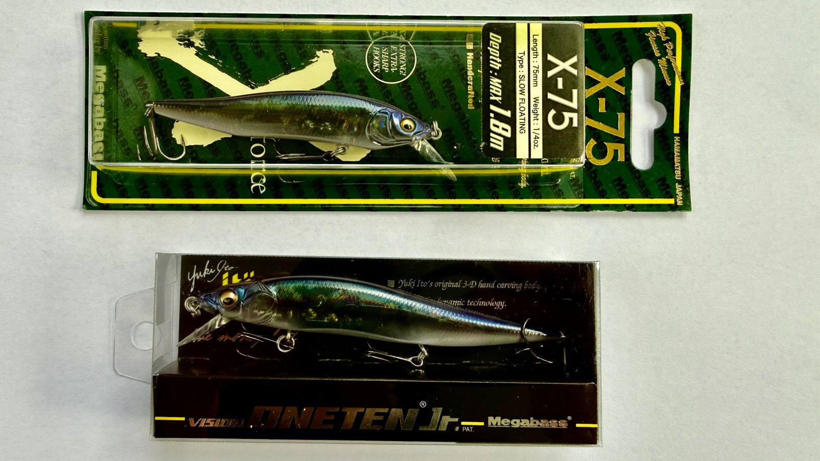 Megabass Oneten jr. + Nanahan limited kleur GS Moroko SP-C, Watersport en Boten, Hengelsport | Roofvissen, Ophalen, Nieuw, Overige typen
