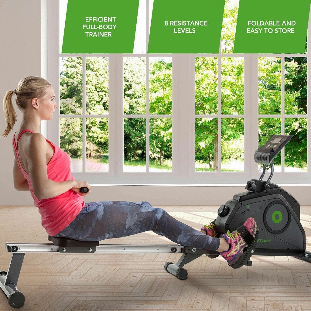Tunturi Cardio Fit Row R30 roeitrainer, Ophalen, Overige materialen, Benen, Gebruikt