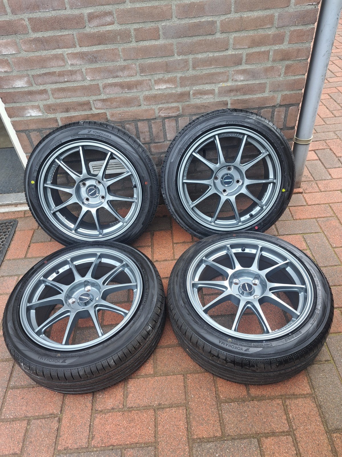 Nieuwe wedsport T105N  16 inch 4x100 velgen sets, Auto-onderdelen, Banden en Velgen, Ophalen, Nieuw, 16 inch, Velg(en)