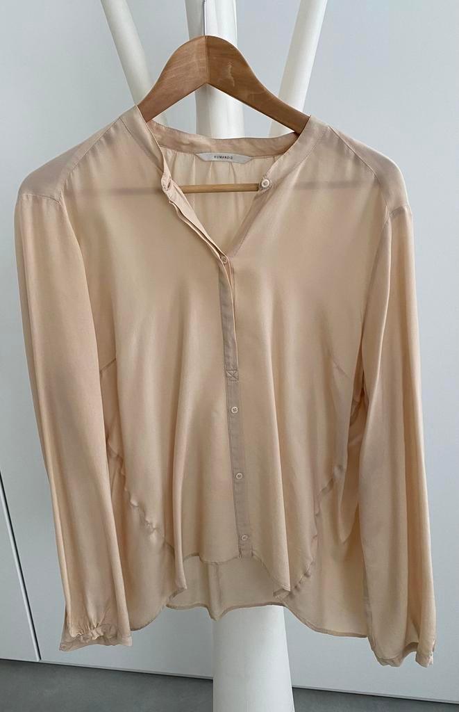 Blouse Humanoid M, Ophalen of Verzenden, Zo goed als nieuw, Maat 38/40 (M), Beige