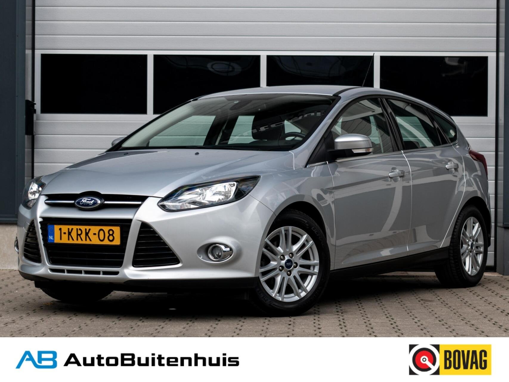Ford Focus 1.0 EcoBoost Titanium|TREKHAAK|KEYLESS|CLIMATE|CR, Euro 5, 125 pk, Gebruikt, Met garantie (alle)