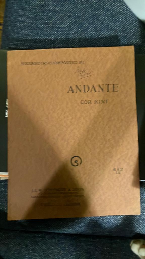 Andante - Moderne Orgelcomposities #1 - Cor Kint, Orgel, Gebruikt, Klassiek, Ophalen of Verzenden