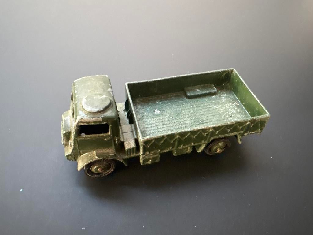 Vintage Dinky Toy Legertruck - Gebruikt, Ophalen of Verzenden, Gebruikt