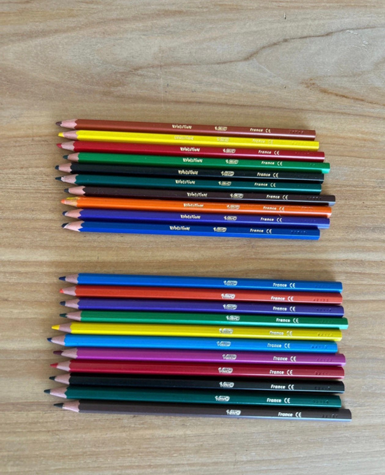 21BIC kleurpotloden, Ophalen of Verzenden, Zo goed als nieuw, Potlood of Stift