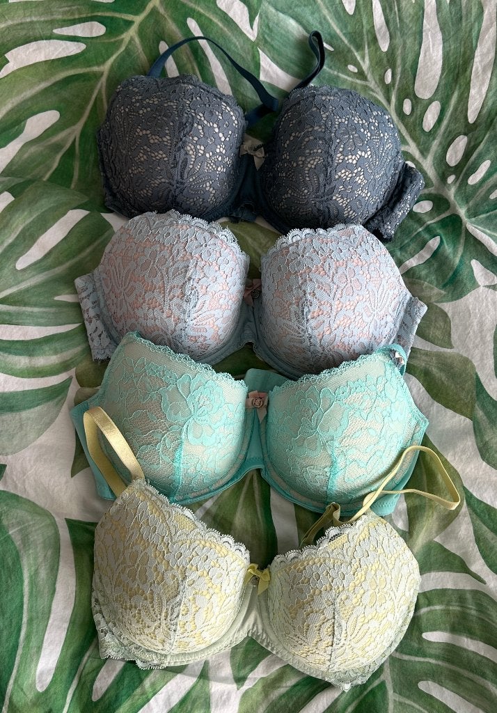 Hunkemoller voorgevormde beugel bh beha Maya 85C blauw, Hunkemöller, Ophalen of Verzenden, Blauw, BH