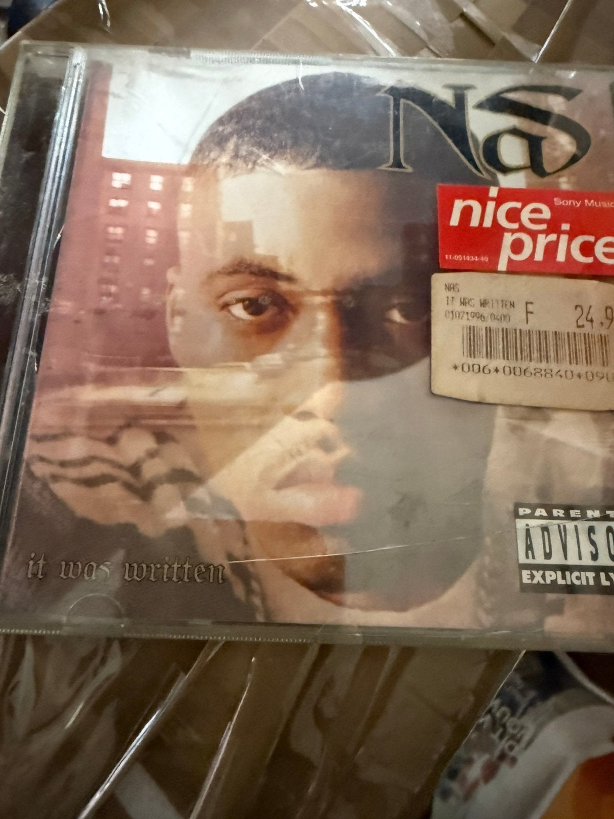 Cd nas it was written, Ophalen of Verzenden, Zo goed als nieuw