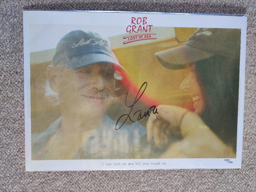 Lana Del Rey - Rob Grant Lost At Sea Signed Print 939/1000, Verzenden, Nieuw, Poster, Artwork of Schilderij, Gesigneerd