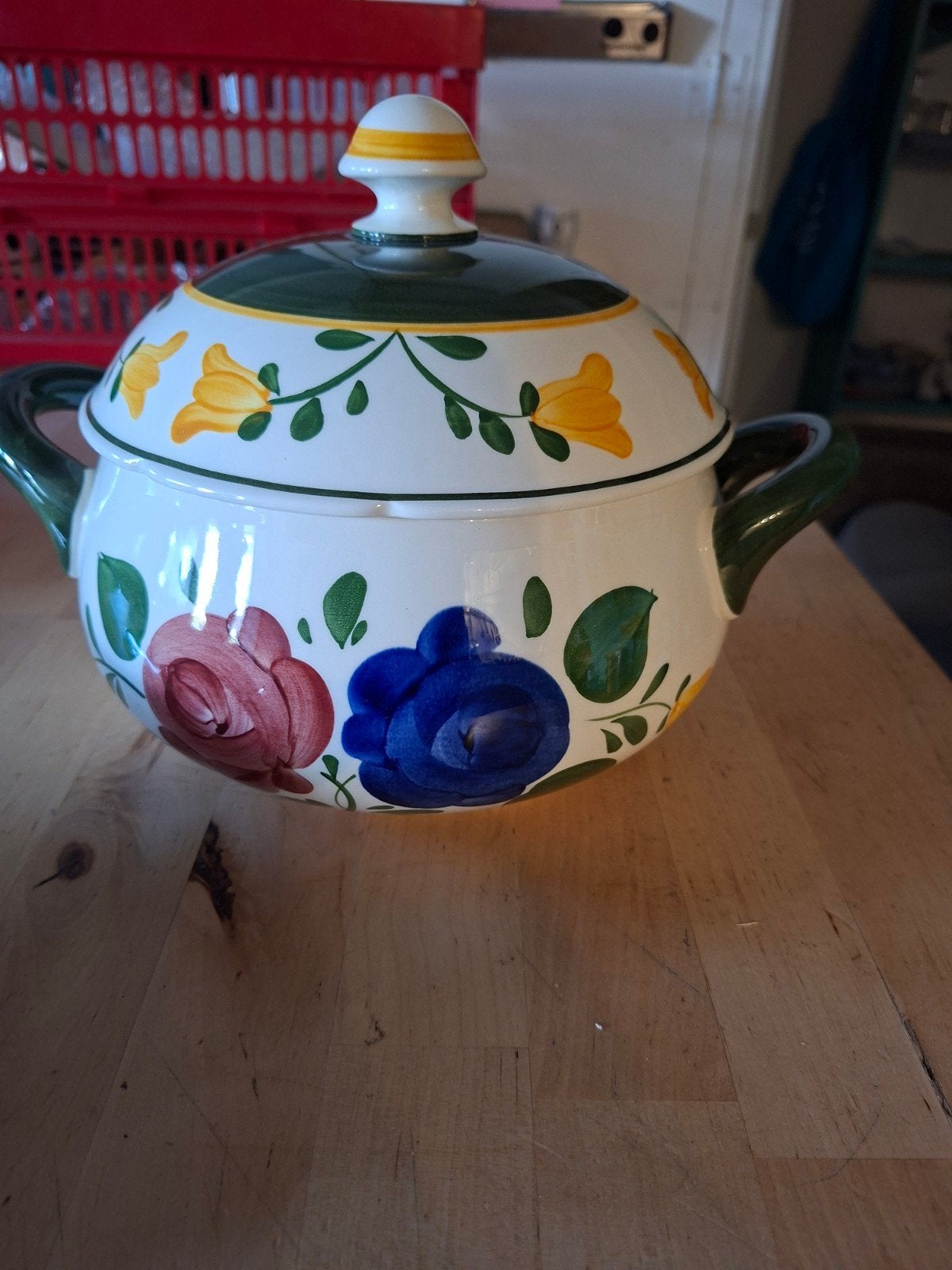 Villeroy & Boch Bauernblume Soepterrine met 6 Soepkommen, Ophalen of Verzenden