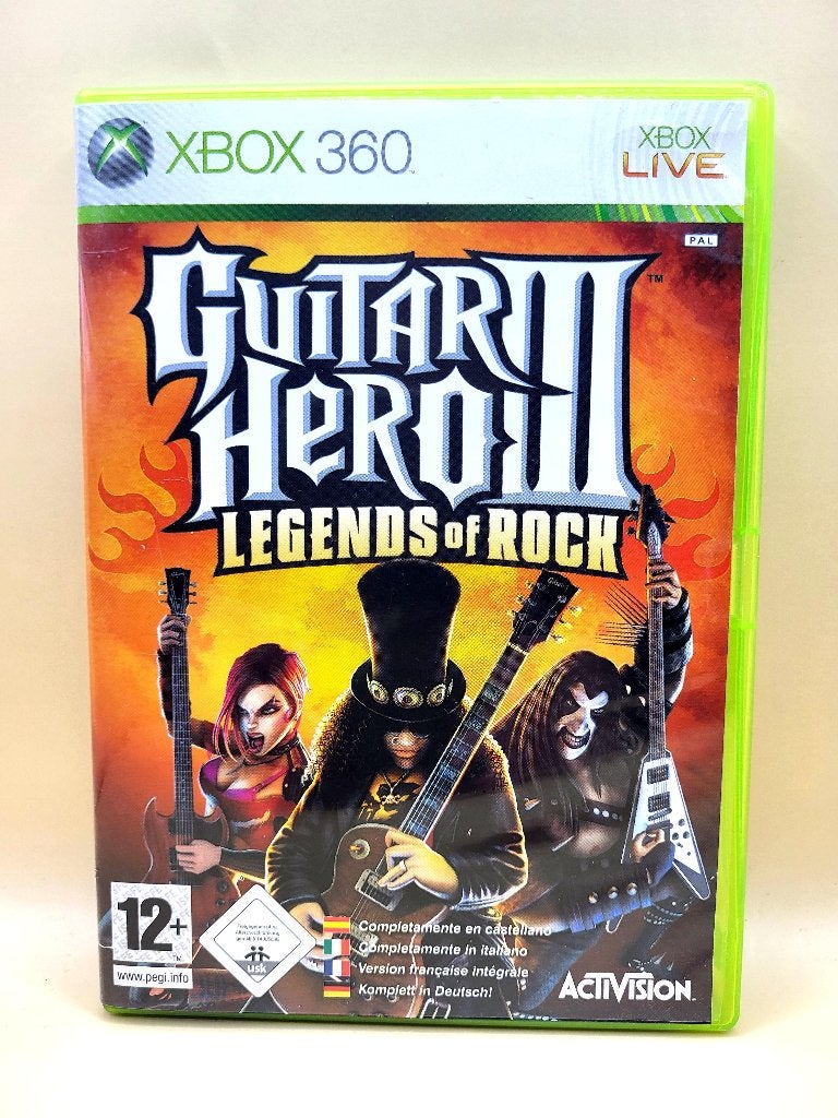 Guitar Hero III Legends of Rock - Xbox 360, Muziek, Microsoft, Eén computer, Ophalen of Verzenden