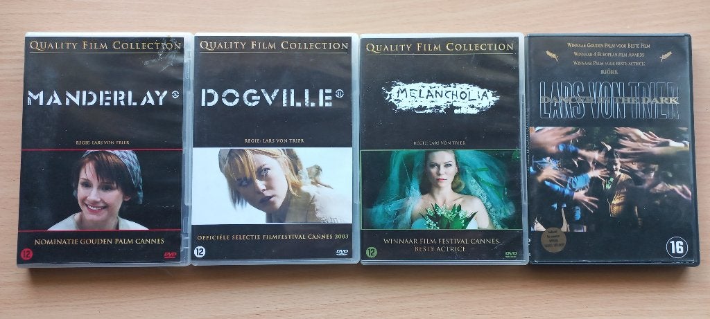 Melancholia, Manderlay, Dogville, Dancer dark Lars von Trier, Scandinavië, Verzenden, Nederlands, Zo goed als nieuw