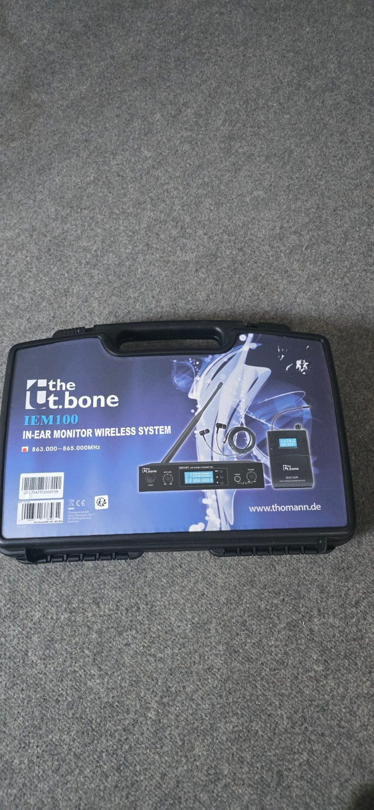 The t.bone IEM 100 In-Ear Monitor Draadloos Systeem, Ophalen of Verzenden, Nieuw, Overige typen, Draadloos