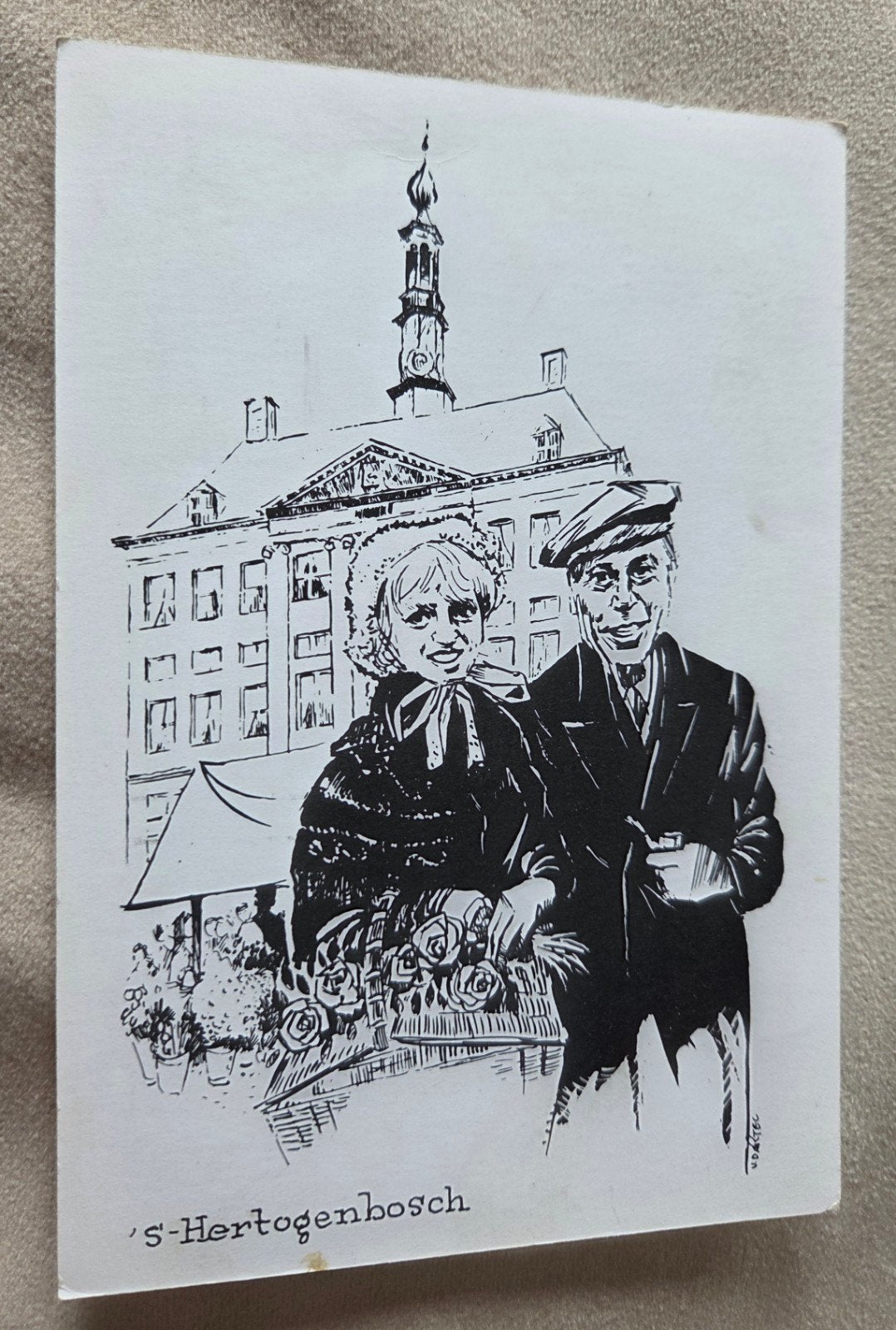 Zoete Lieve Gerritje en de eerste boer - Den Bosch, Verzenden, 1960 tot 1980, Gelopen, Noord-Brabant