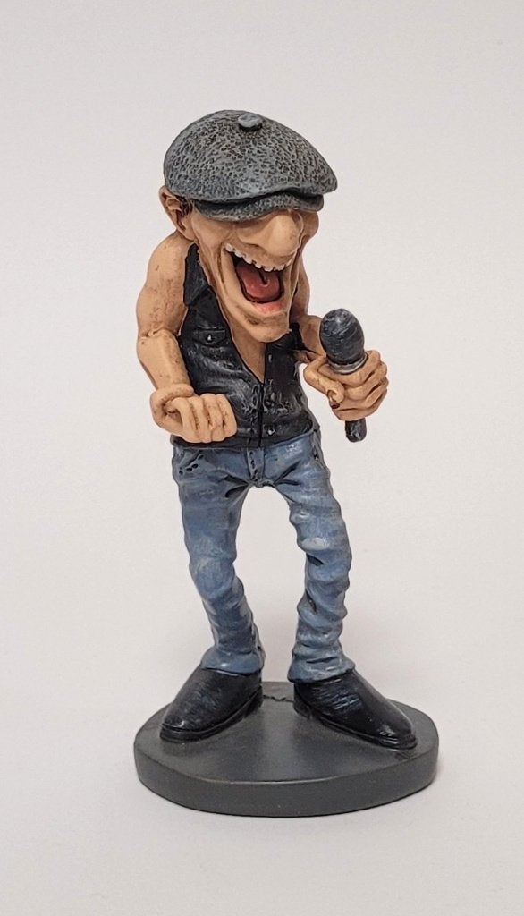 Brian Johnston ACDC Beeldje by Warren Stratford decoratie, Info@deconoord.nl, Deco Noord, Nieuw, Ophalen of Verzenden