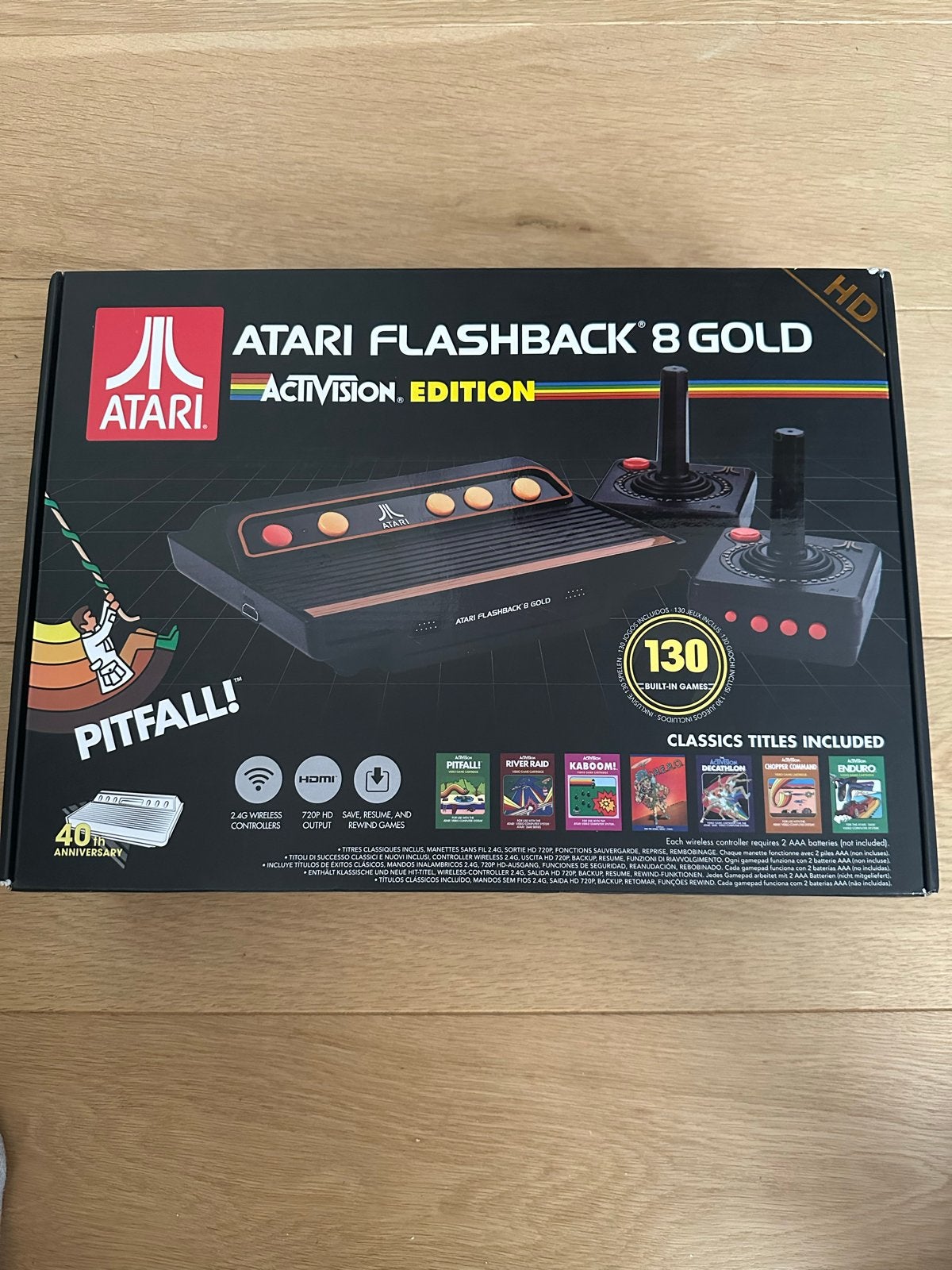 Atari Flashback 8 Gold Activision Edition - Nieuw in doos, Spelcomputers en Games, Spelcomputers | Atari, Ophalen, Met games, Nieuw