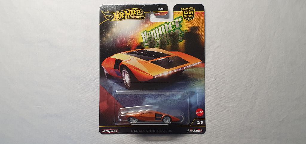 Hot Wheels Premium Lancia Stratos ZERO, Hobby en Vrije tijd, Modelauto's | Overige schalen, Nieuw, Auto, Ophalen of Verzenden