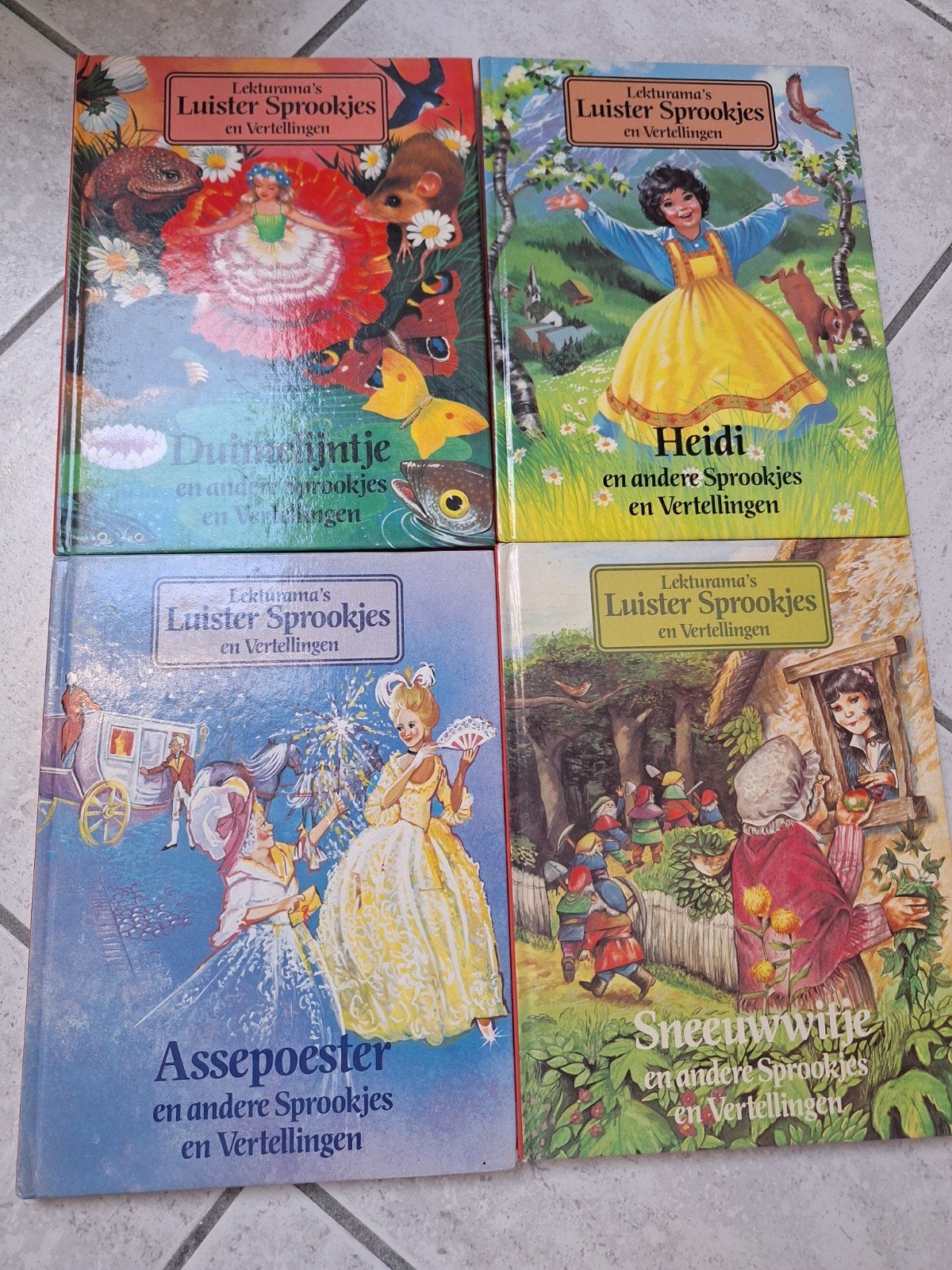 Lekturama's Luister Sprookjes en Vertellingen - 4 Boeken, Ophalen of Verzenden, Gelezen