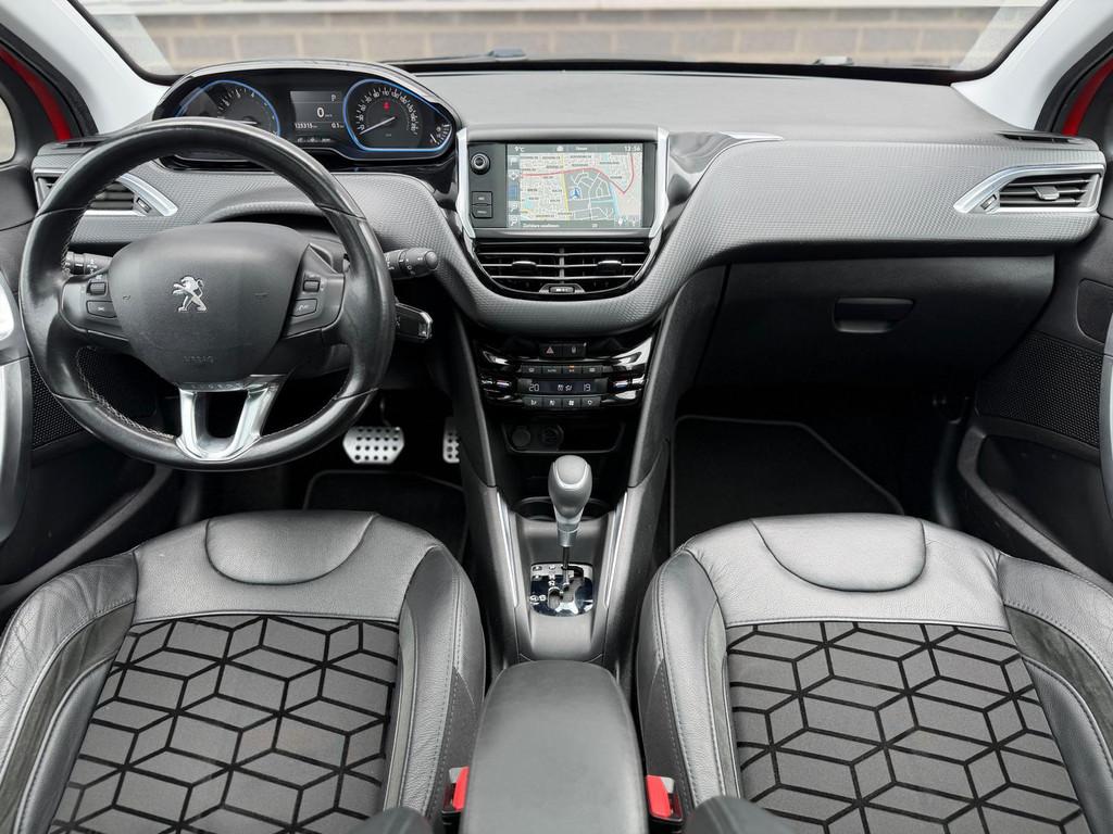 Peugeot 208 1.2 PureTech Première |Navi|Pano||Camera|Cruise, Auto's, Gebruikt, Leder en Stof, 49 €/maand, Origineel Nederlands