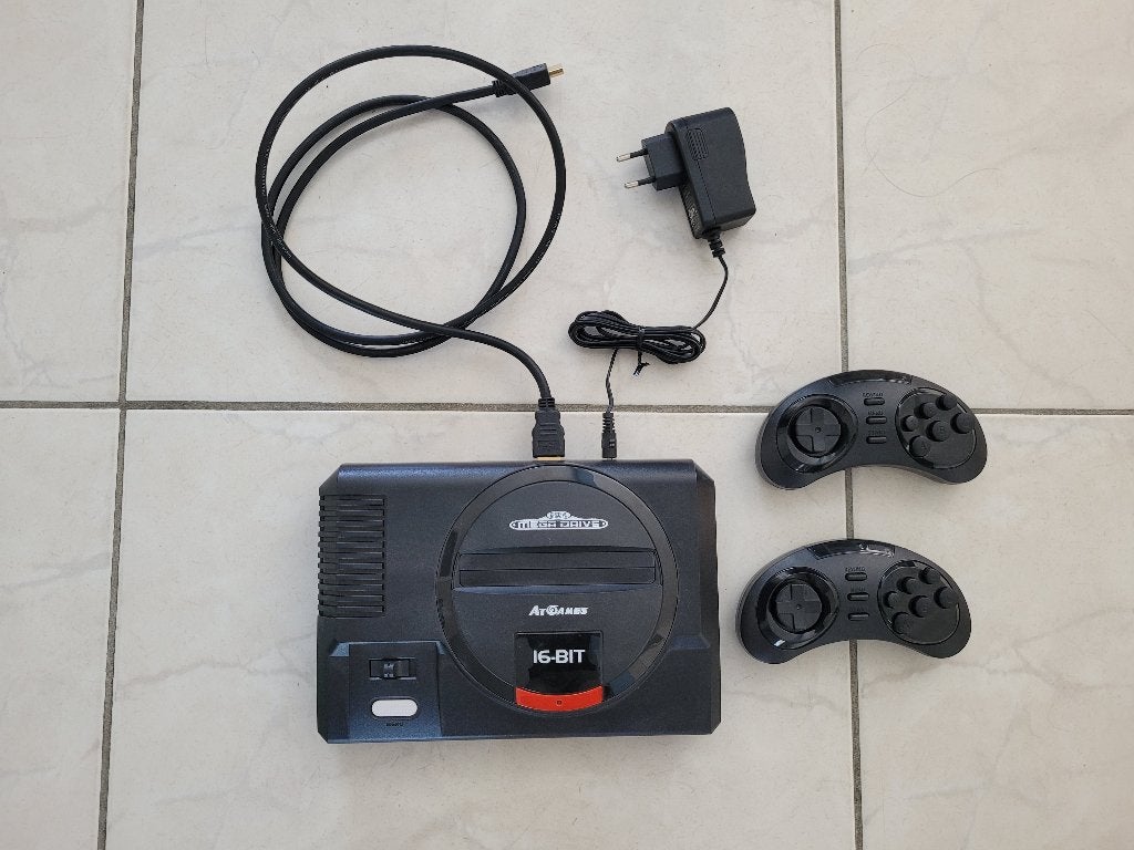 Sega MegaDrive Flasback, Met games, Mega Drive, Met 2 controllers, Ophalen of Verzenden