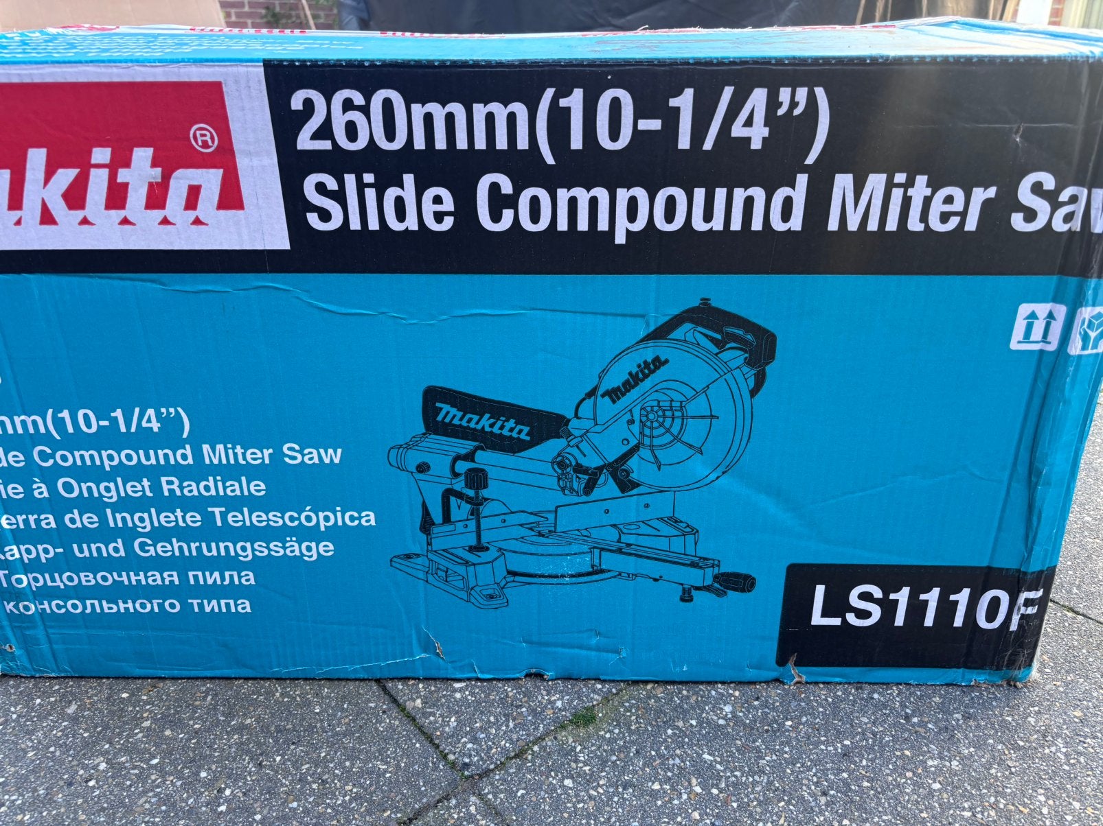 Nieuwe Makita LS1110F Afkortzaag 1450W, Ophalen of Verzenden, Nieuw, Afkortzaag
