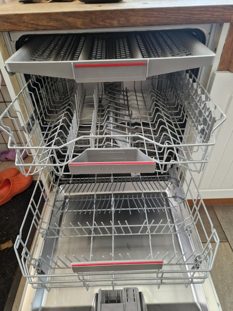 Bosch Silence Plus half geïntegreerde vaatwasser, Witgoed en Apparatuur, Vaatwasmachines, Gebruikt, Inbouw, 85 tot 90 cm, 60 cm of meer