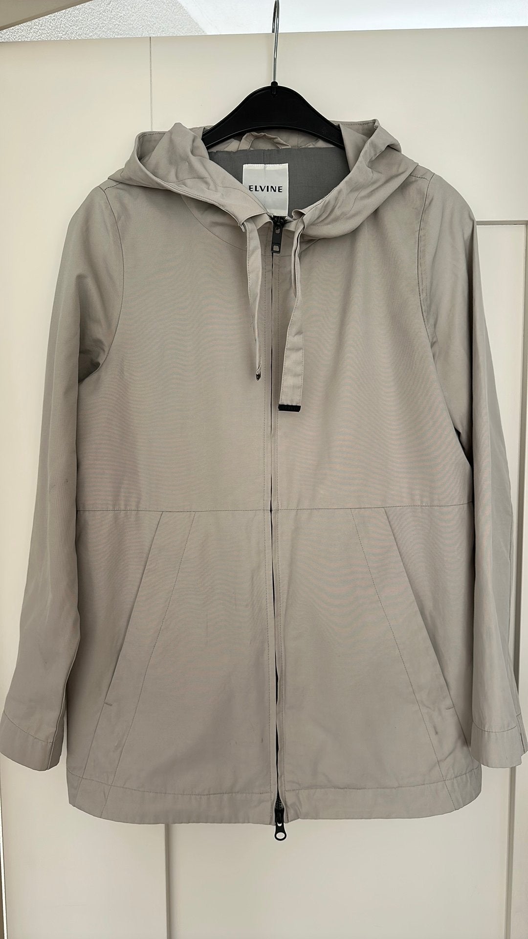 Elvine jas maat XS, Ophalen of Verzenden, Gedragen, Maat 34 (XS) of kleiner, Beige
