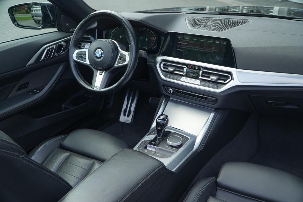 BMW 4 Serie Cabrio 430i M-Sport I Aut. I Live Cockpit I, Auto's, Automaat, 1998 cc, Gebruikt, Zwart