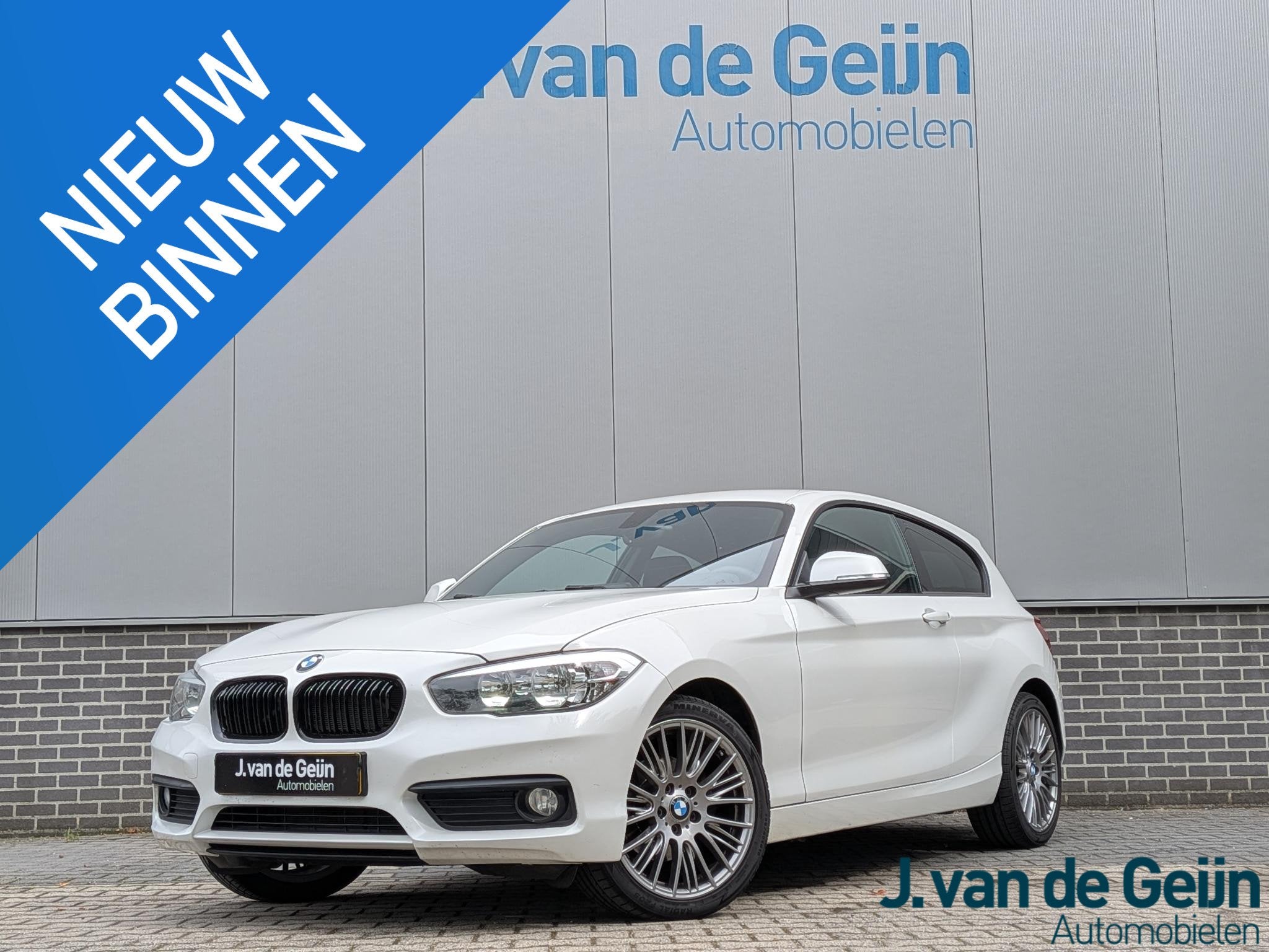 BMW 1-serie 120i | Sport | Sportstoelen | Automaat | 184 pk, Auto's, BMW, 1998 cc, Gebruikt, Wit, Bedrijf