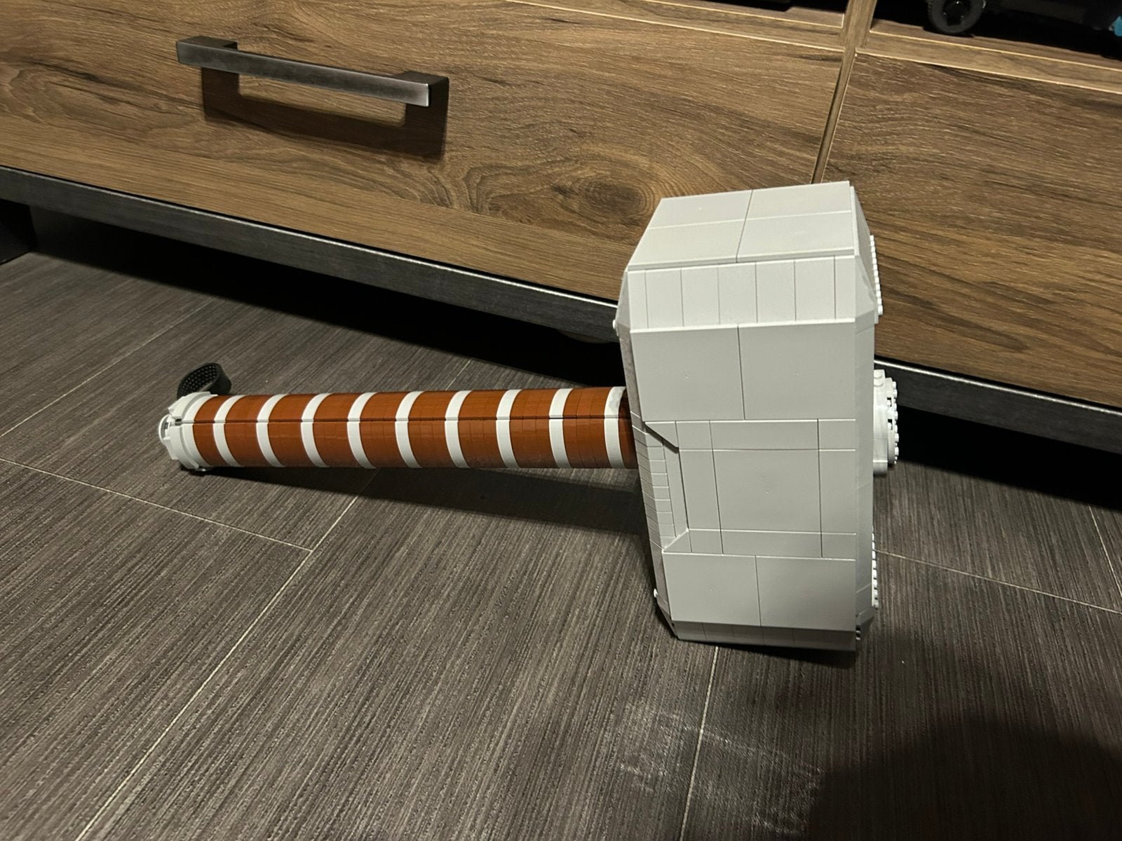 Lego thor hammer, Ophalen of Verzenden, Zo goed als nieuw, Lego