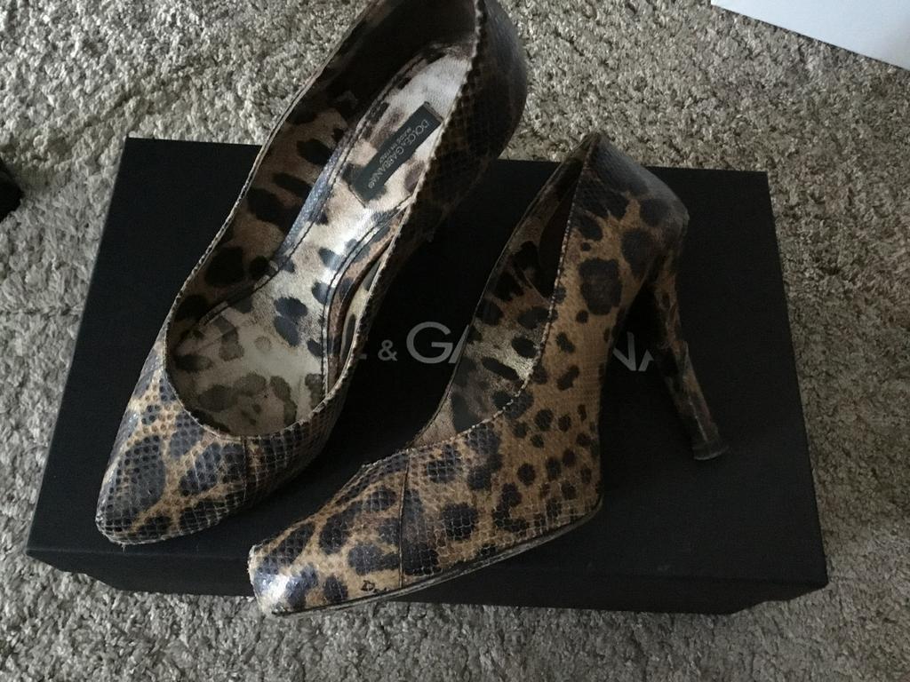 DOLCE & GABBANA pumps maat 37 origineel, Pumps, Bruin, G, Ophalen of Verzenden