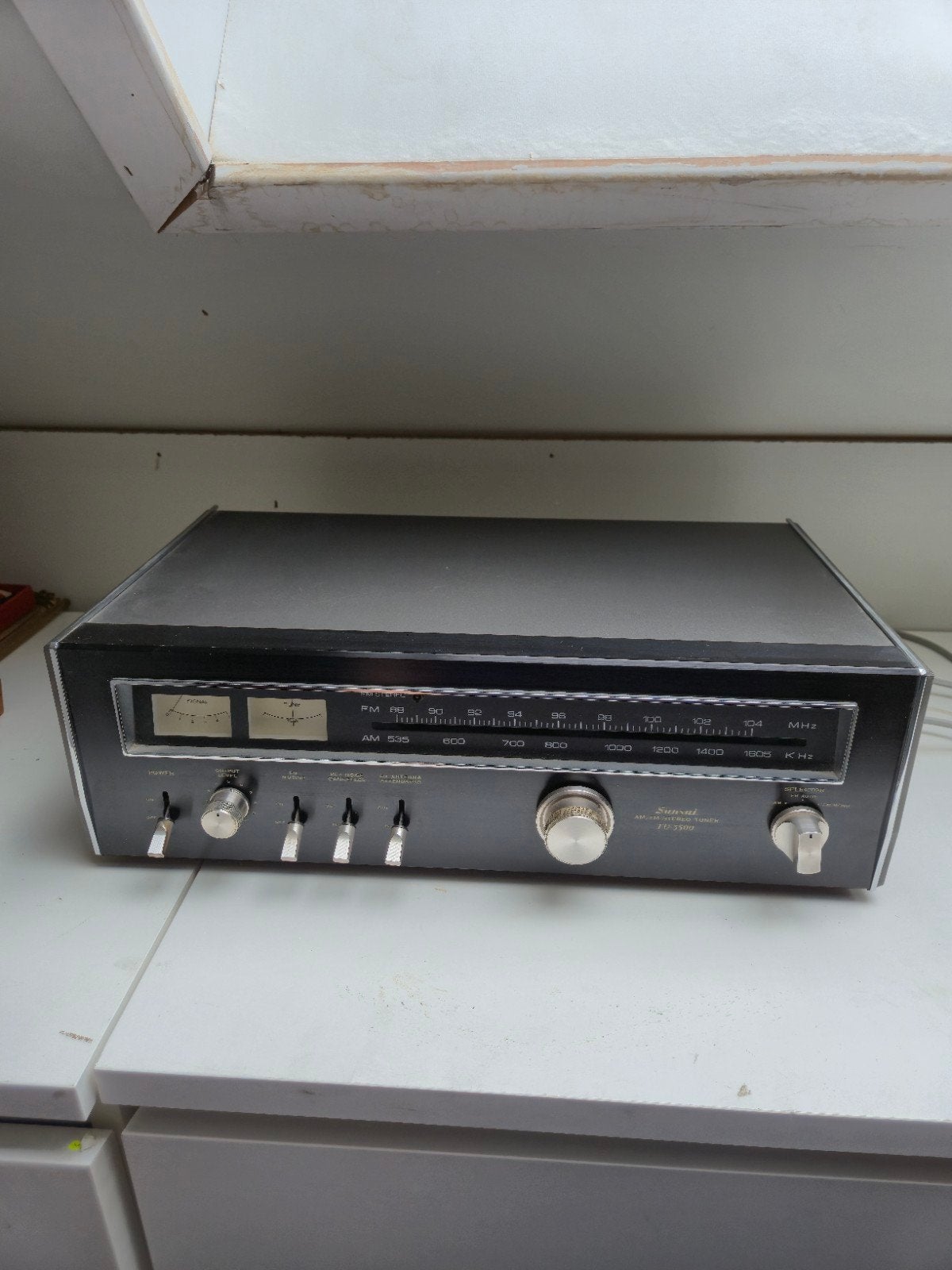 Sansui TU-5500 AM/FM Stereo Tuner, Audio, Tv en Foto, Ophalen of Verzenden, Gebruikt