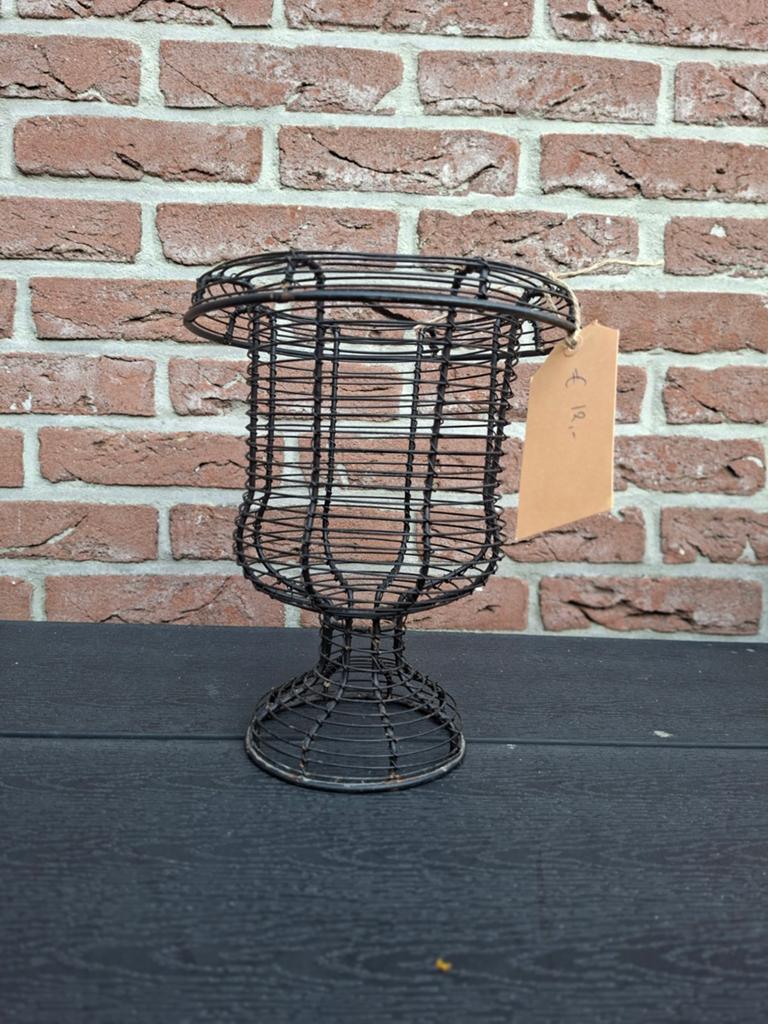 Brocante draadmand, Antiek en Kunst, Curiosa en Brocante, Ophalen of Verzenden
