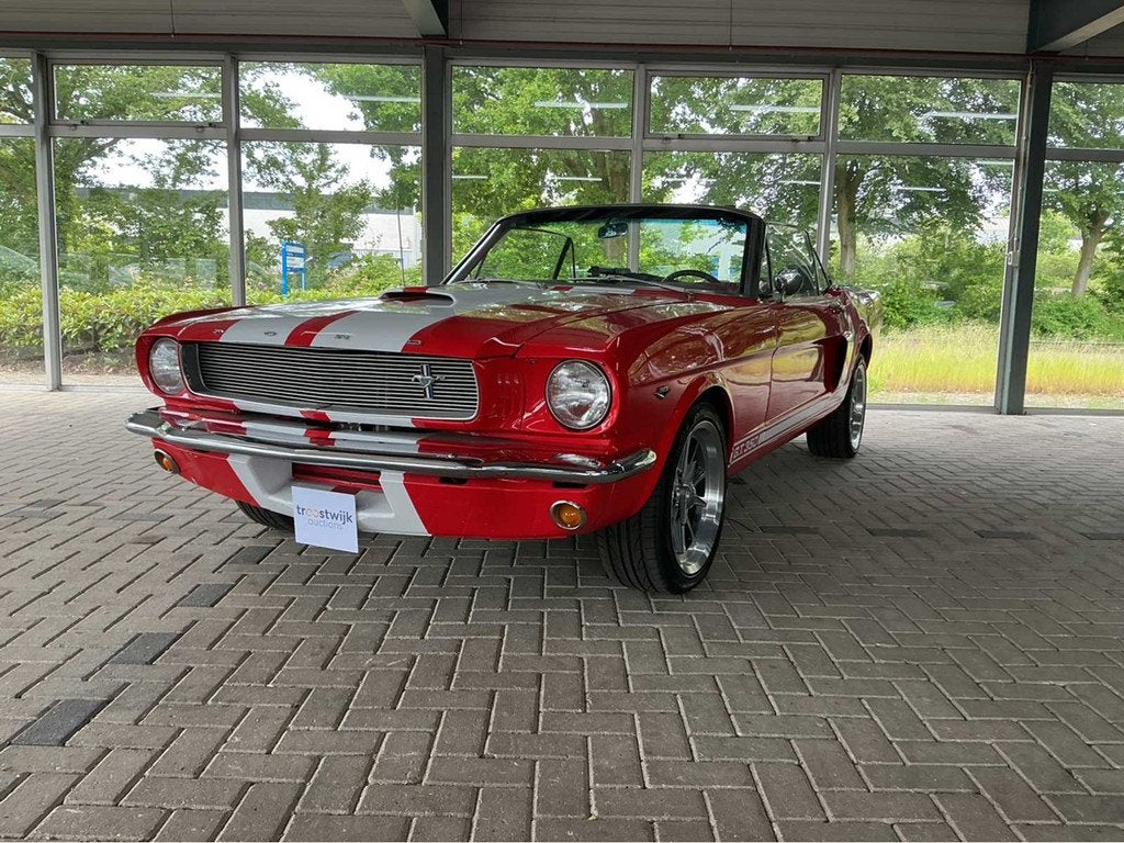 Ford Mustang Cabrio V8 A-Code 1966, Auto's, Oldtimers, Bedrijf, Open dak, Ford, Benzine, Cabriolet, Automaat