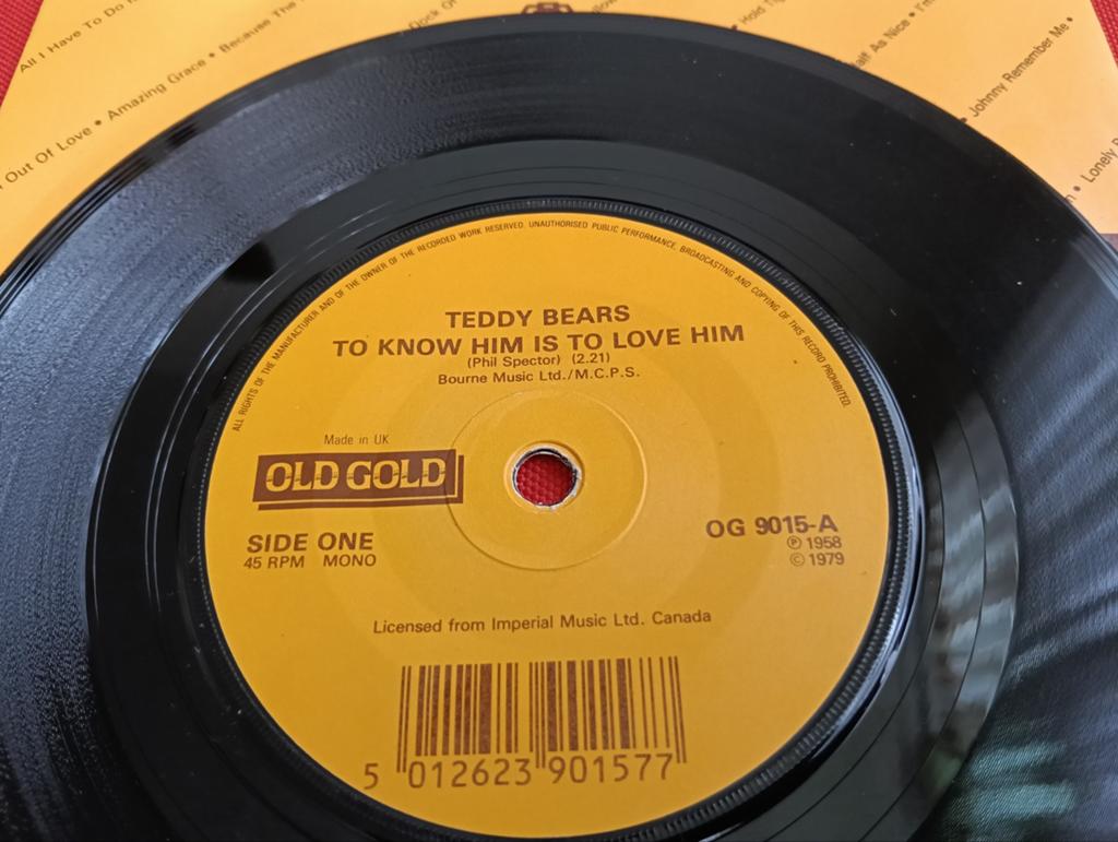 THE TEDDY BEARS re1958 GOLD LABEL DOO WOP, Verzenden, Zo goed als nieuw, Pop, EP