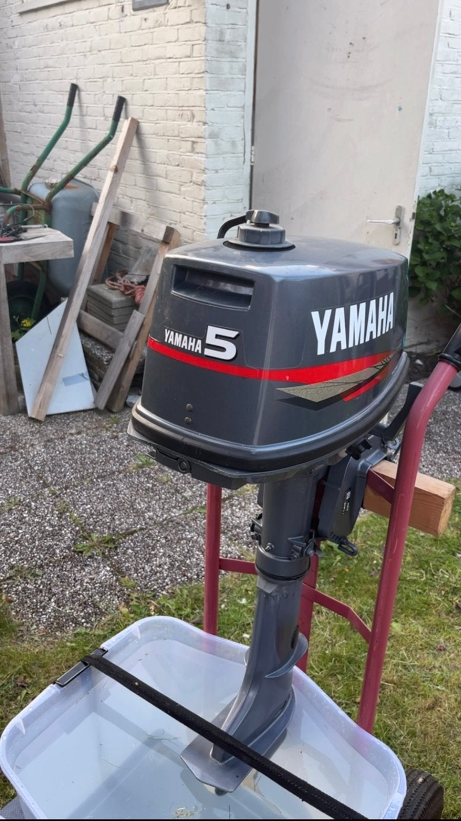 Yamaha 5 pk 2 takt / Bombard Typhoon 330 Boot, Ophalen, Zo goed als nieuw, Benzine, 5 tot 10 pk