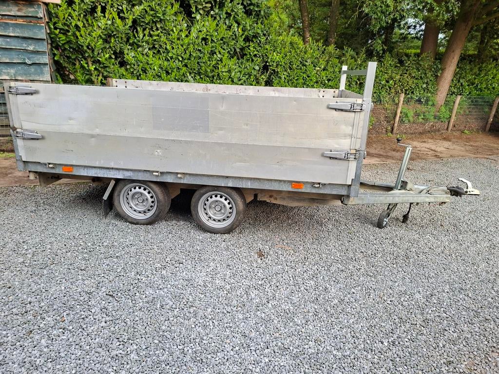 kipper electrisch met hoge schotten, Auto diversen, Aanhangers en Bagagewagens, Ophalen
