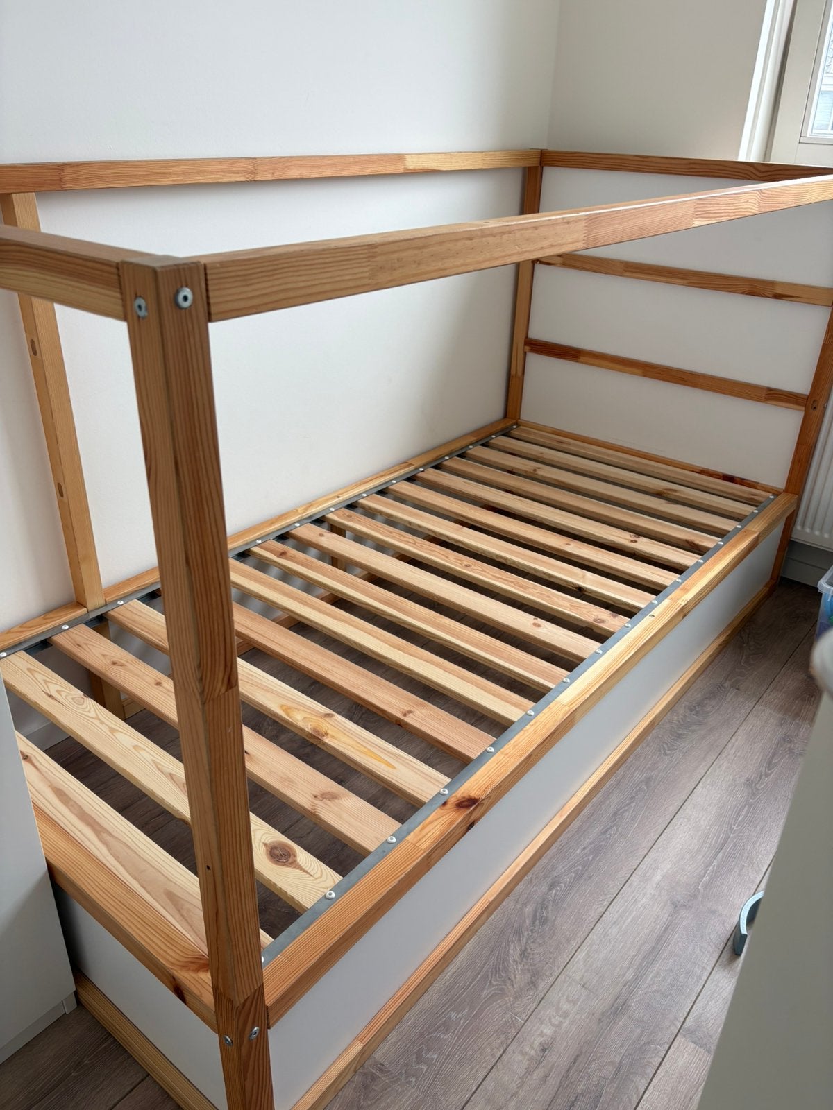 Ikea kura bed met bedtent, Ophalen, Gebruikt, Hoogslaper