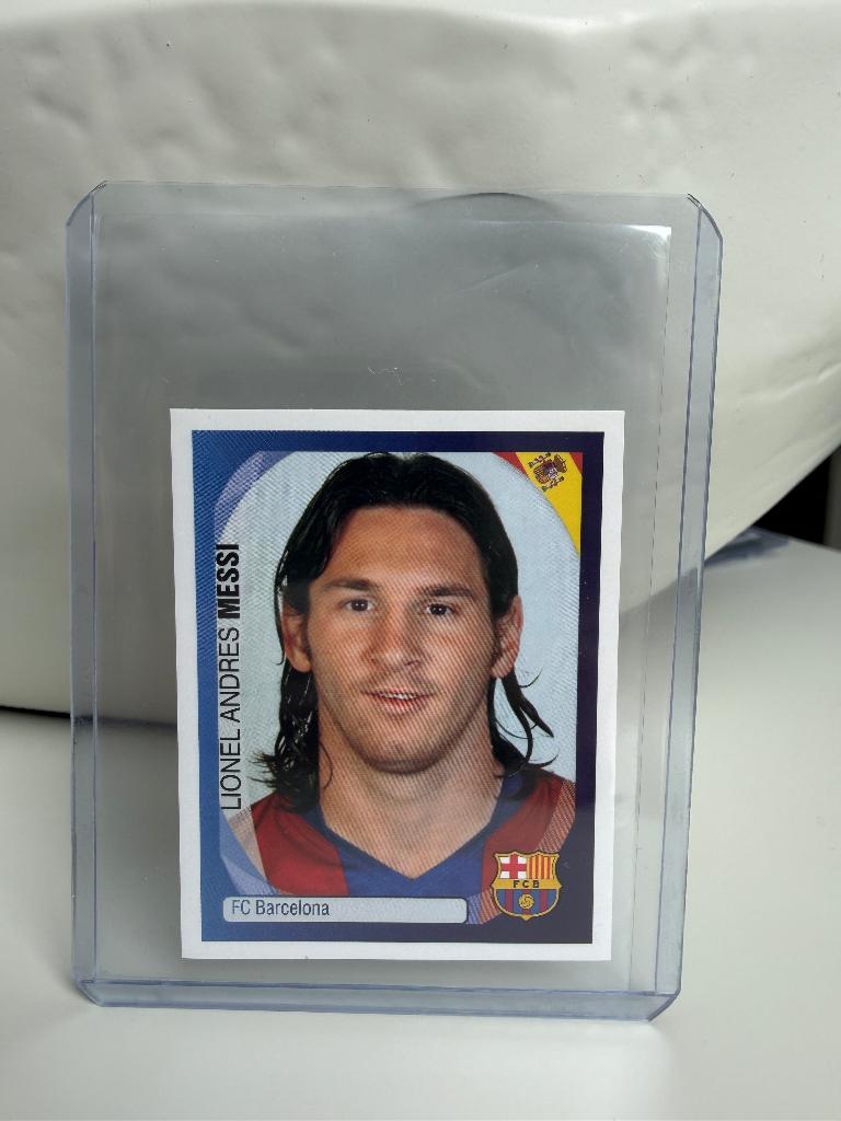 Lionel Messi 58 2007-2008 CL Panini, Ophalen of Verzenden, Nieuw, Sticker