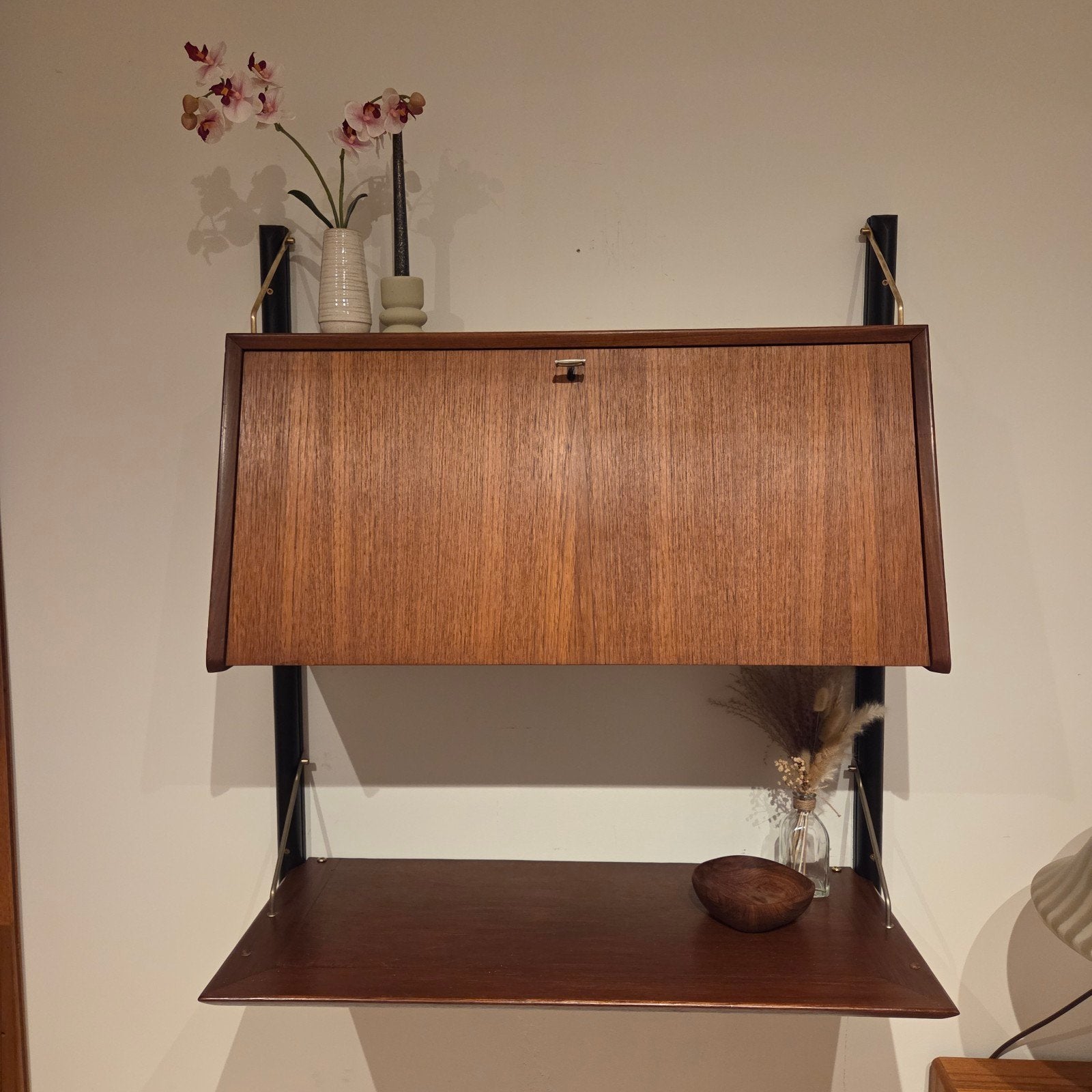 Louis van Teeffelen, Wébé teak Wandsysteem vintage jaren 60, Ophalen, Gebruikt, Louis van Teeffelen, Teakhout