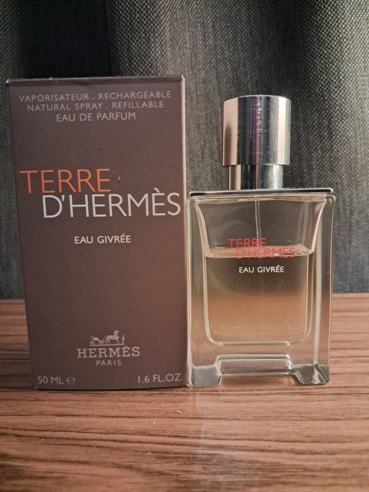 Hermès Terre d'Hermès Eau Givrée Eau de Parfum 50ml, Ophalen of Verzenden, Zo goed als nieuw