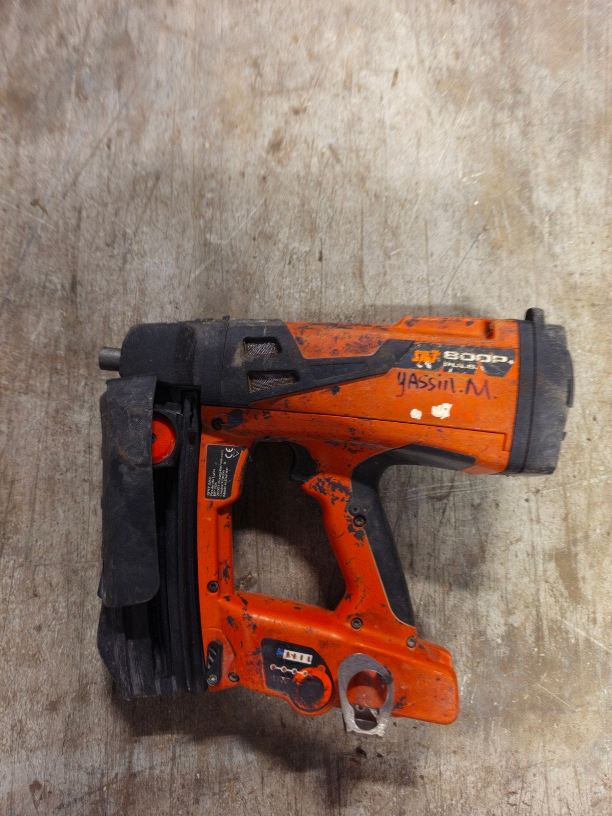 Spit Pulsa 800P schiethamer  body - incompleet, Ophalen of Verzenden, Gebruikt