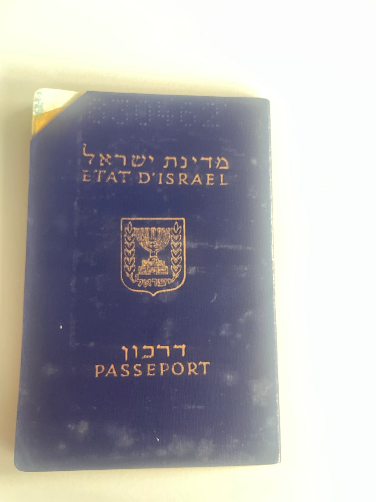 Zeldzaam Israëlisch paspoort uit 1920 met vele visums, Ophalen of Verzenden, Gebruikt