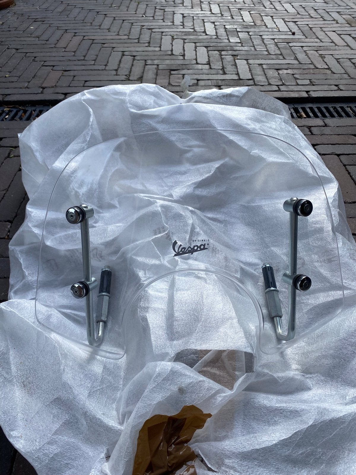 Windscherm Vespa laag., Ophalen of Verzenden, Zo goed als nieuw, Overige typen, Vespa