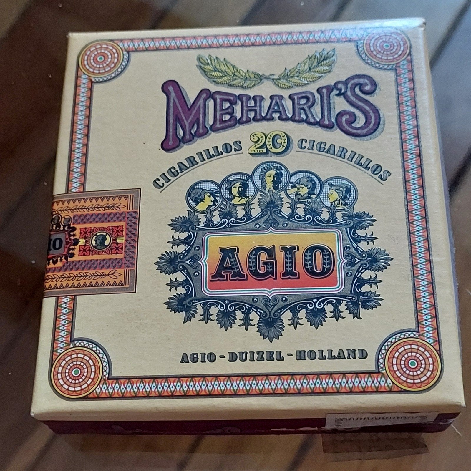 Vintage Agio Mehari's Cigarillos doosje - Karton, Ophalen of Verzenden