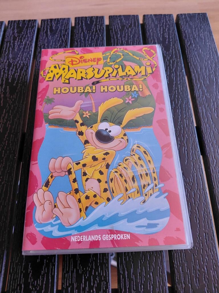 Disney Marsupilami Houba Houba videoband., Alle leeftijden, Ophalen of Verzenden, Gebruikt
