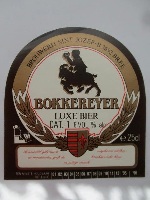 bieretiket Belgie 19-3 (F25) st jozef, Ophalen of Verzenden, Nieuw, Overige typen, Overige merken