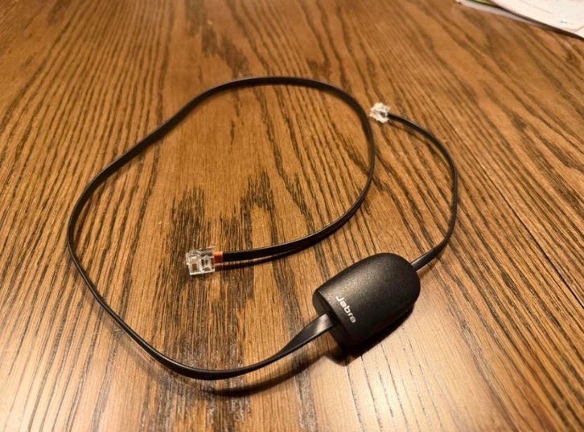 Jabra Link 14201-19 RJ 9 Male Zwart, Verzenden