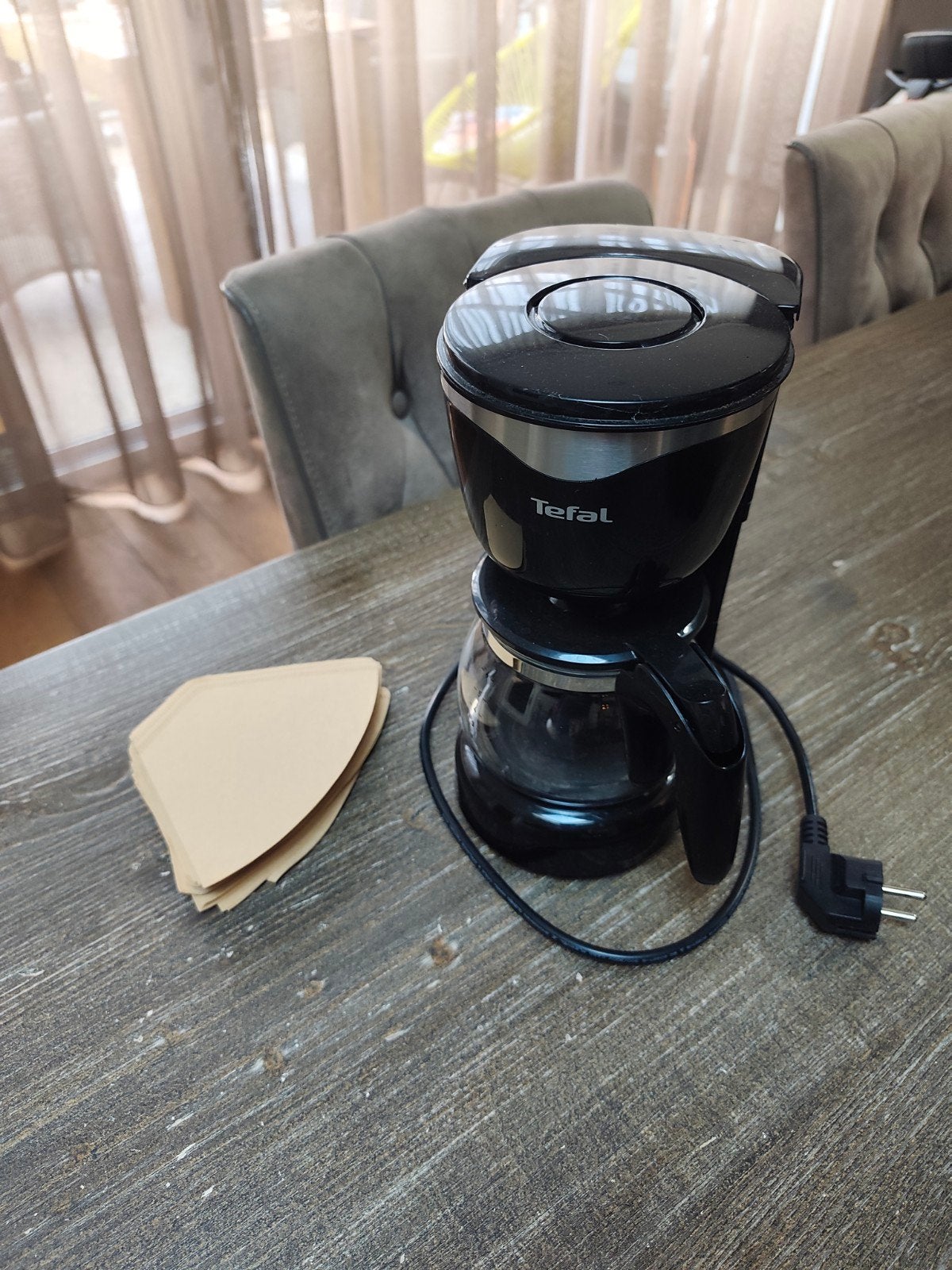 Tefal Klein Koffiezetapparaat - Filtermaat nr. 2, Koffiemachine, Gemalen koffie, Ophalen of Verzenden, Zo goed als nieuw